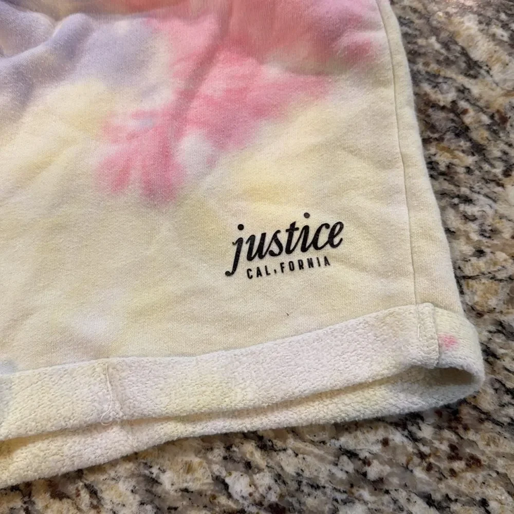 Justice Pastel Tie-Dye Girls' Shorts